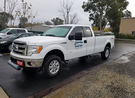 Photo Of An Edmondson Construction Ford F-150 4X4 Pickup Truck