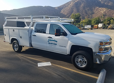 Photo Of An Edmondson Construction Chevrolet 2500 HD Work Truck