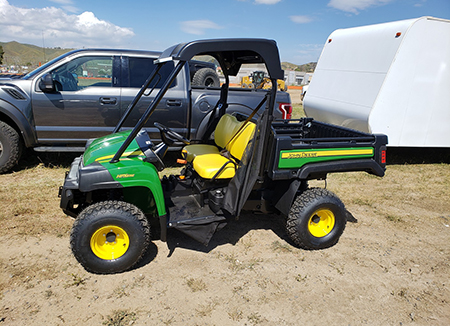 Photo Of An Edmondson Construction John Deere HPX615E At The Jobsite